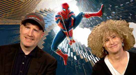 0:47Le producteur de Spider-Man a "jeté un sandwich" à Kevin Feige lorsqu'il a suggéré pour la première fois un film MCU Parker a rejoint le MCU, et même "a jeté un sandwich" chez Marvel's Kevin Feige à propos de l'idée.Spider-Man: No Way HomeSpider-Man: No Way Home