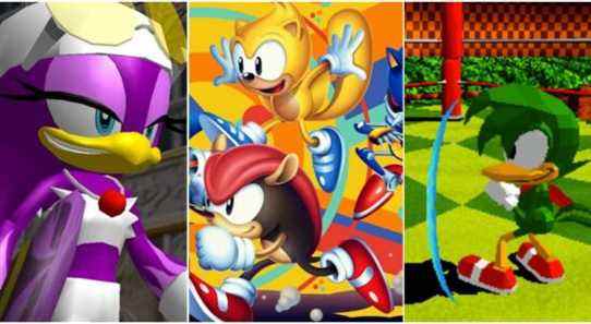 13 personnages de Sonic The Hedgehog que vous avez oubliés