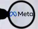 Le logo Meta sur un écran d'ordinateur portable à Moscou le 28 octobre 2021.
