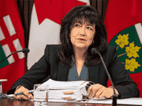 « Même en cas de crise, des systèmes devraient être en place pour s'assurer que seules les entreprises admissibles reçoivent l'argent des contribuables », a déclaré Bonnie Lysyk, vérificatrice générale de l'Ontario.