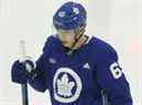 Ilya Mikheyev des Maple Leafs de Toronto.