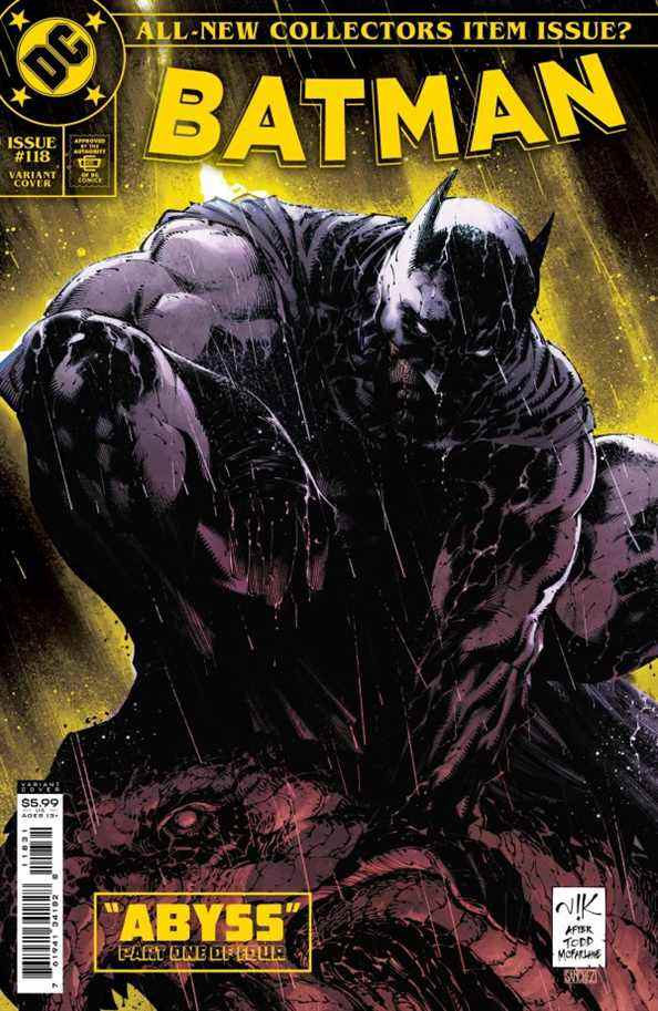 Couverture variante Batman #118