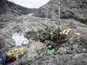 Des ouvriers de la société Greenland Anorthosite Mining forent sur un site d'exploration d'un gisement d'anorthosite près du fjord Qeqertarsuatsiaat, Groenland, le 11 septembre 2021. 
