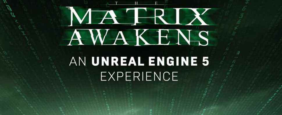 La fuite d'art de Matrix Awakens taquine «une expérience Unreal Engine 5»