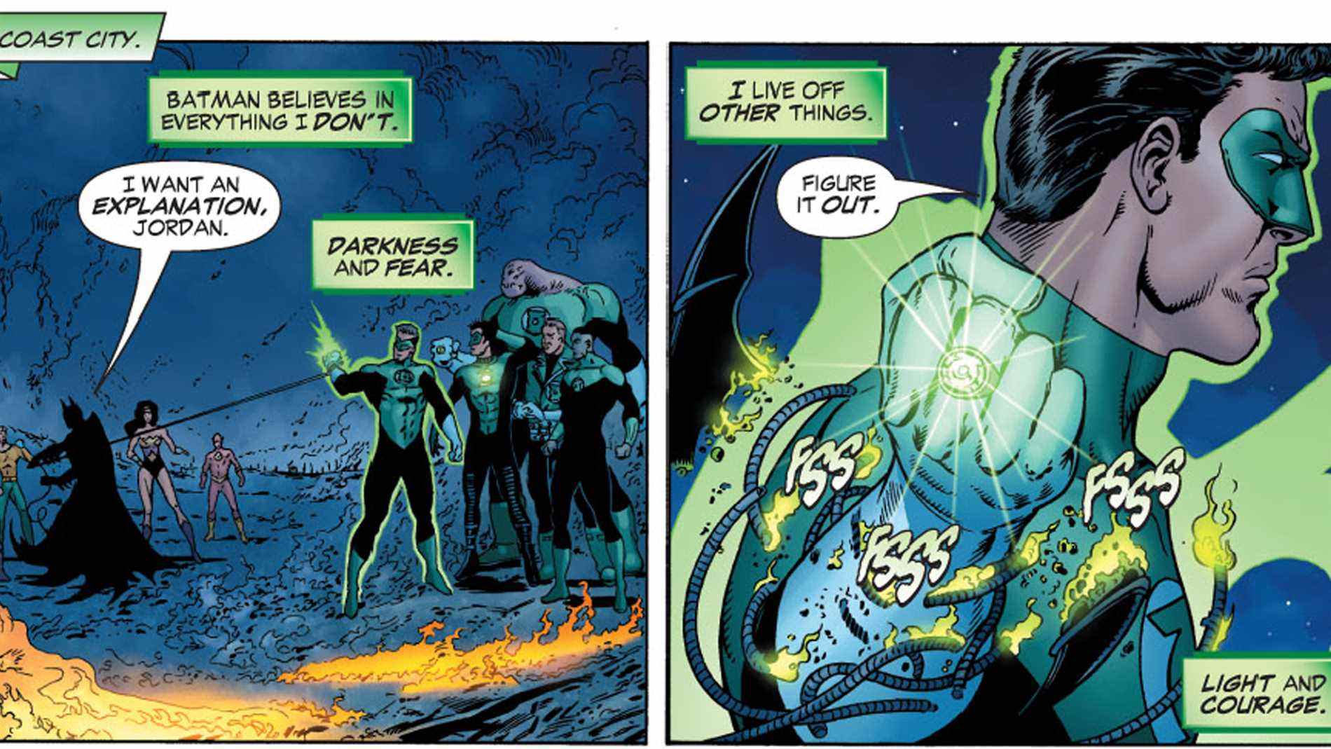 Green Lantern : Extrait de la renaissance