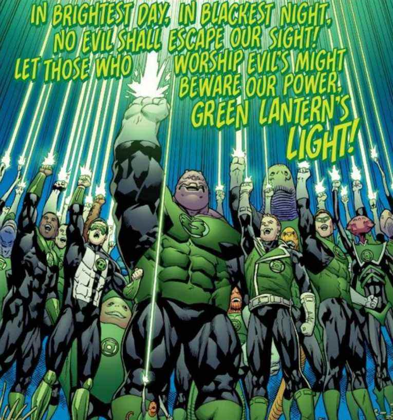 Extrait Super Spectaculaire du 80e anniversaire de Green Lantern
