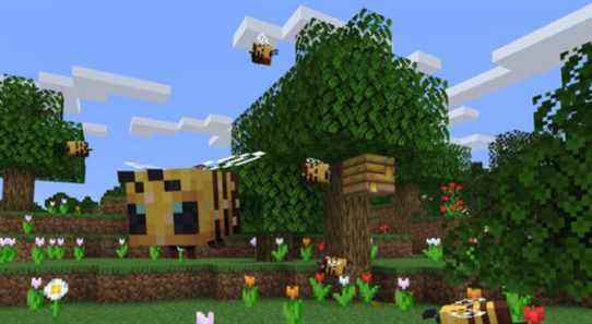Minecraft 1.18.1 sauve les abeilles