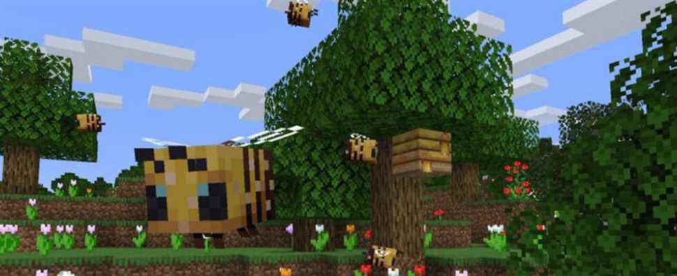 Minecraft 1.18.1 sauve les abeilles