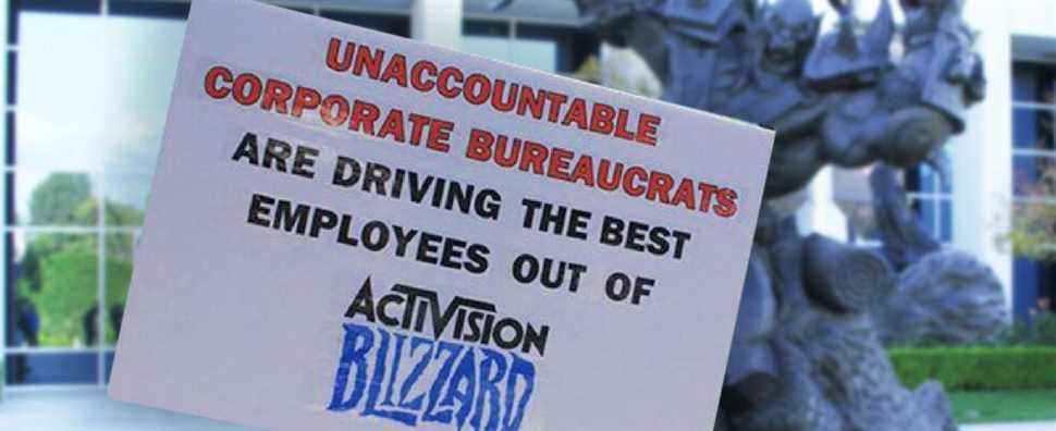 Le personnel de Blizzard se joint au débrayage lors du deuxième jour de protestation contre les licenciements de Raven Software