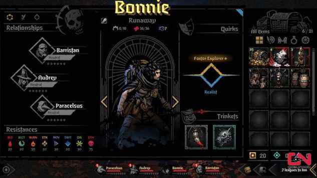 Darkest Dungeon 2 Aperçu Bonnie