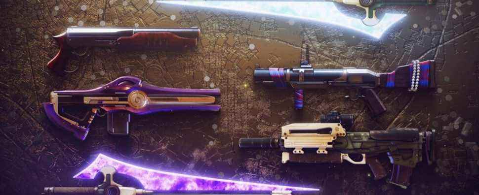 Destiny 2 : chaque arme du pack 30e anniversaire de Bungie