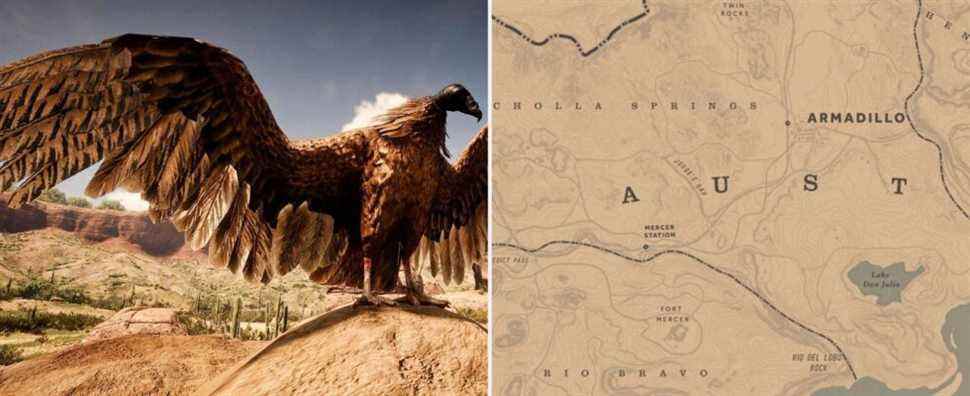 Red Dead Online : les meilleurs sites de chasse aux vautours