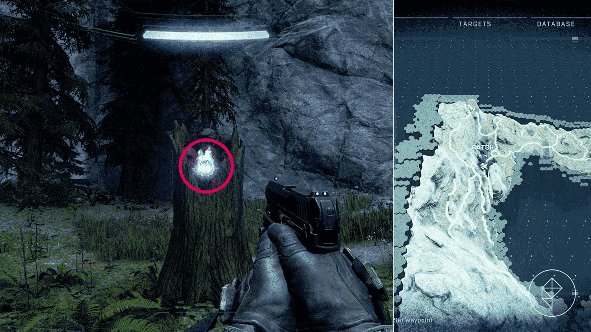 L'emplacement du Catch Skull dans Halo Infinite