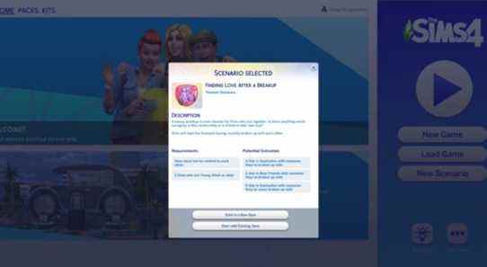 Les Sims 4: Comment terminer le scénario Trouver l'amour après une rupture