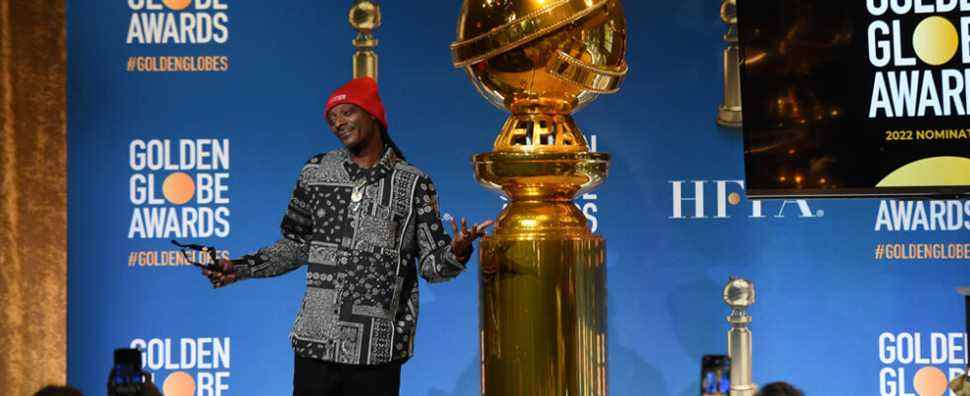 À l'intérieur de l'événement des nominations aux Golden Globes : Snoop Dogg, beaucoup de saucisses mais peu de chaînes de télévision grand public les plus populaires doivent être lues Inscrivez-vous aux newsletters sur les variétés Plus de nos marques