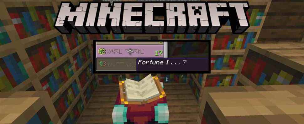 Minecraft : que fait la fortune