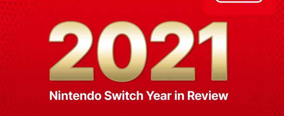 Bilan de l'année 2021 Switch maintenant en ligne
