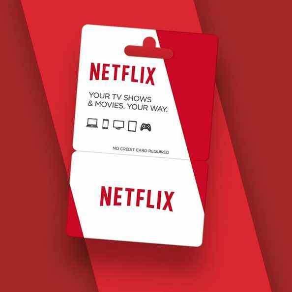 Carte-cadeau Netflix