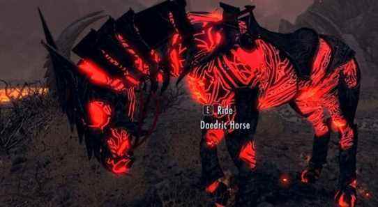 Skyrim: Comment obtenir le cheval Daedra