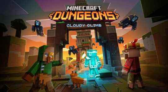 Bande-annonce de lancement de Minecraft Dungeons Cloudy Climb