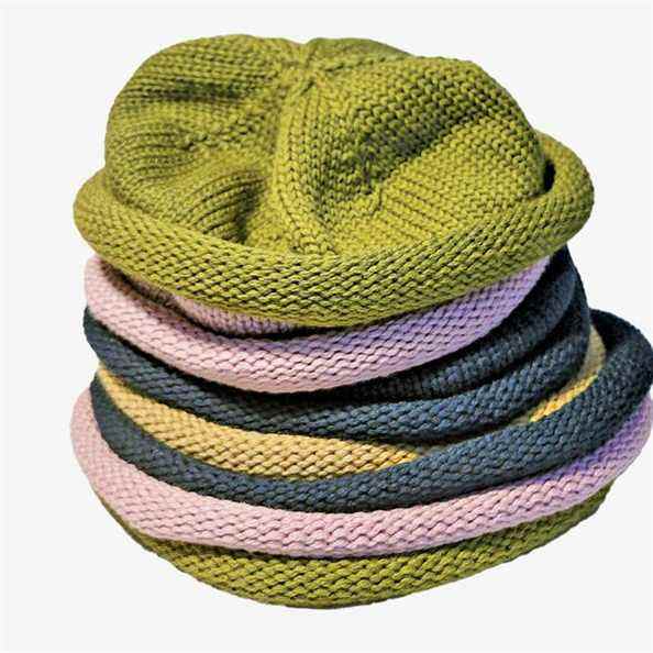 Bonnet à tricoter analogique