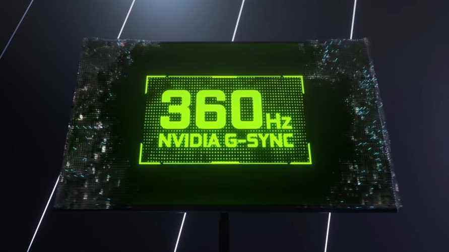 Les moniteurs de jeu Nvidia 360Hz fonctionnent mieux avec Nvidia Reflex
