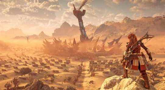 Guerrilla montre pour la première fois des captures d'écran d'Horizon Forbidden West PS4