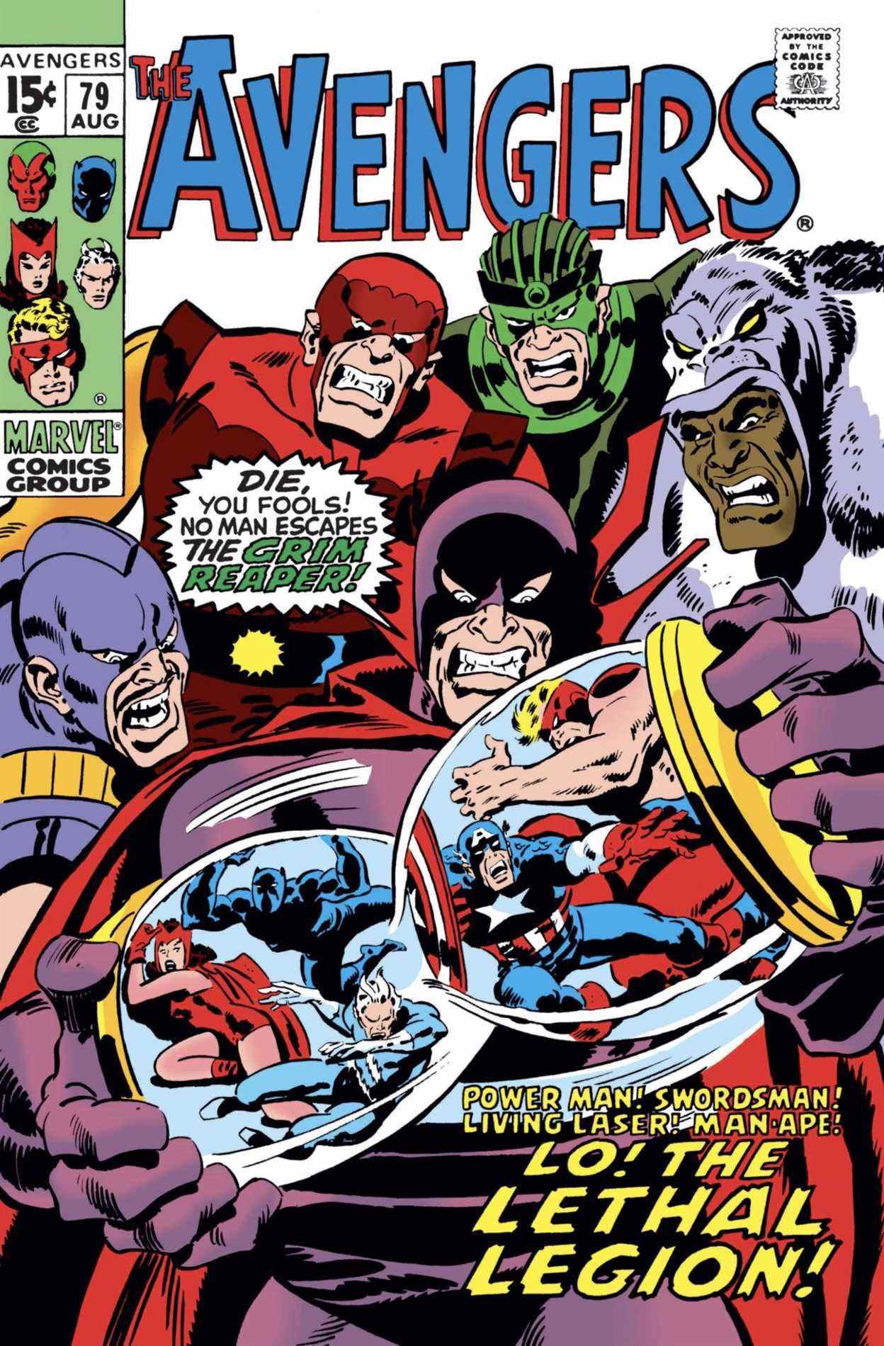 Couverture Avengers #79