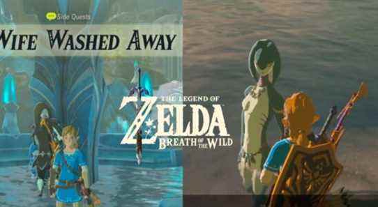 Zelda: Breath of the Wild - Guide de quête Une femme emportée
