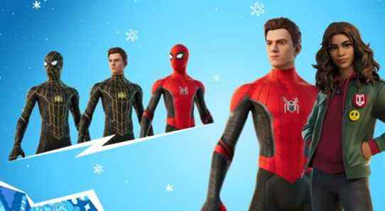 Fortnite 2021 Winterfest maintenant en direct, Spider-Man et MJ de No Way Home se préparent à frapper la boutique d'articles plus tard dans la journée