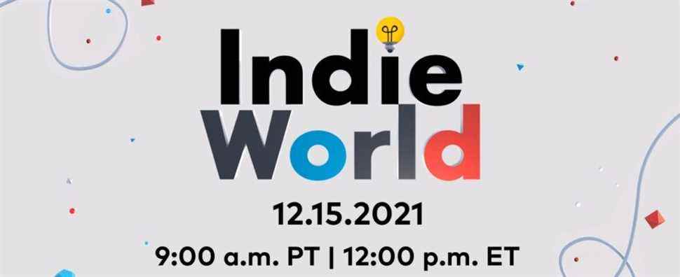 Indie World Showcase annoncé pour le 15 décembre 2021