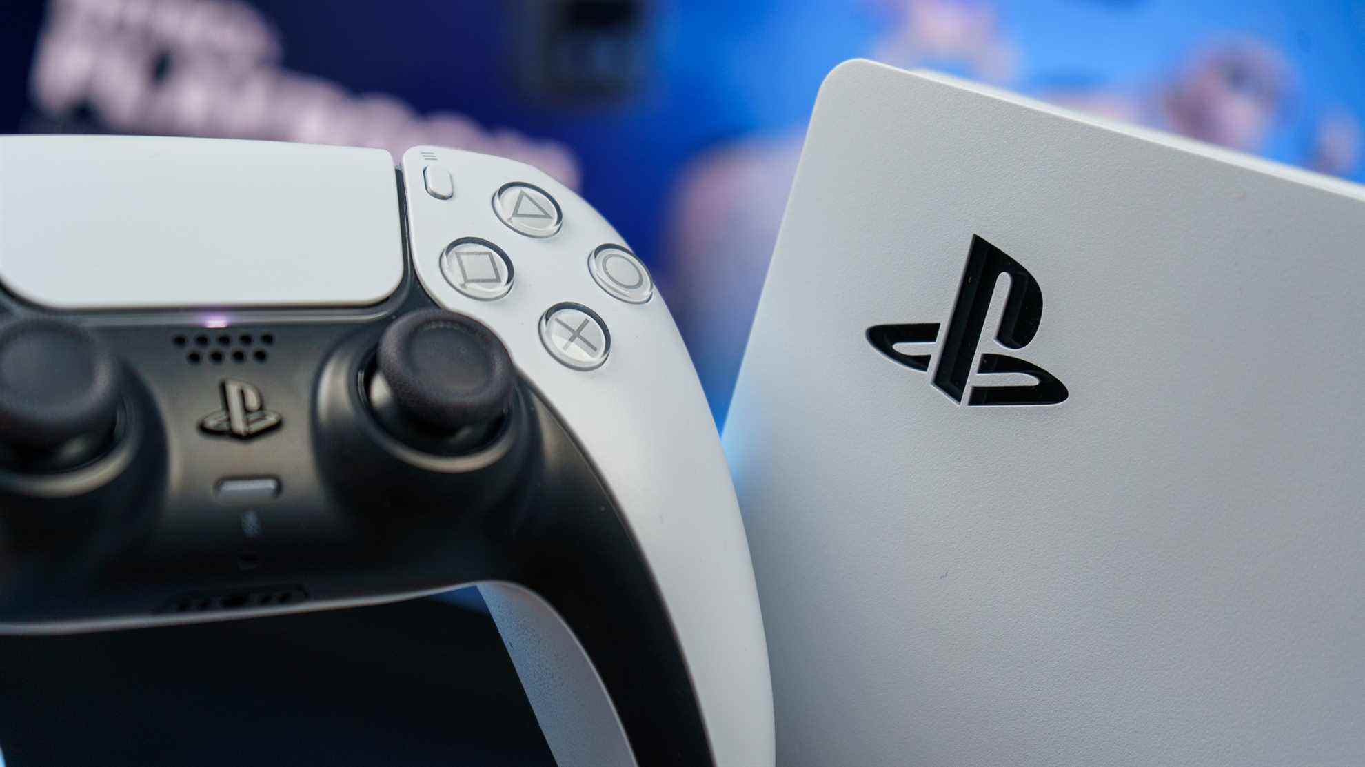 Sony PS5 avec manette PlayStation DualSense