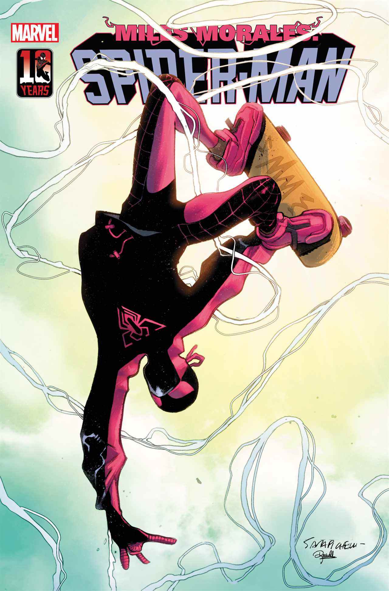 Miles Morales : couverture de la variante de Spider-Man #30