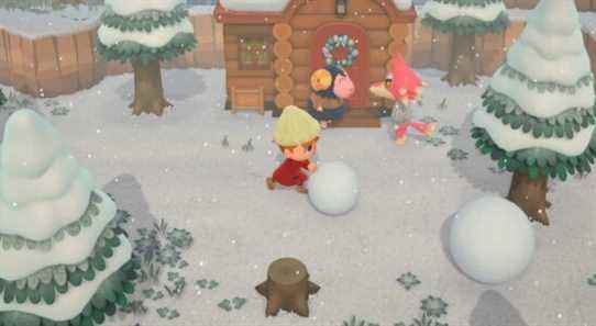 Bonhomme de neige parfait Animal Crossing New Horizons