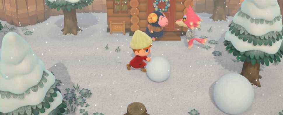 Bonhomme de neige parfait Animal Crossing New Horizons