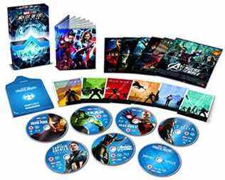 Coffret Édition Collector Marvel Studios – Blu-ray Phase 1 [Region Free]