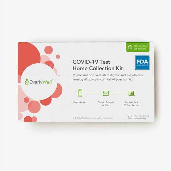 Kit de collecte à domicile Everlywell COVID-19 Test