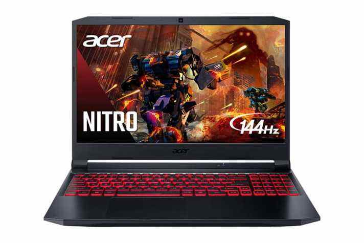 Acer - Nitro 5 - Ordinateur portable de jeu - 15,6 FHD 144 Hz - Intel 11e génération i5 - GeForce GTX 1650 - 8 Go DDR4 - 256 Go SSD - Windows 11