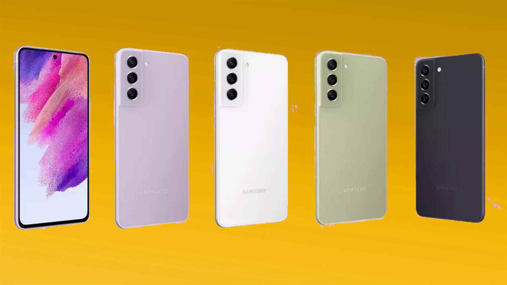 Le Samsung Galaxy S21 FE rend les couleurs
