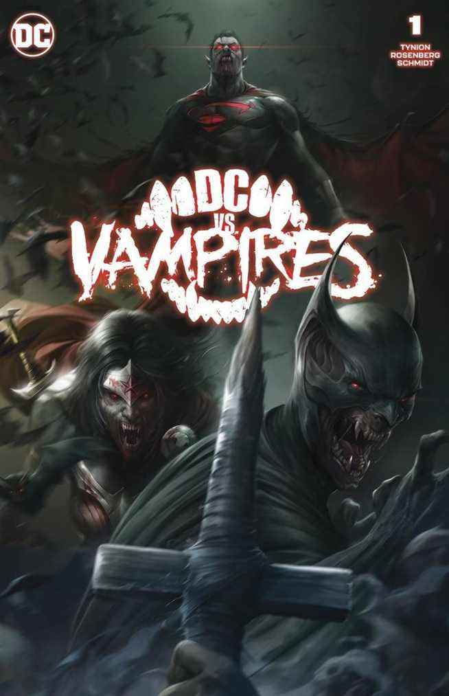 Couverture de la variante DC vs. Vampires #1