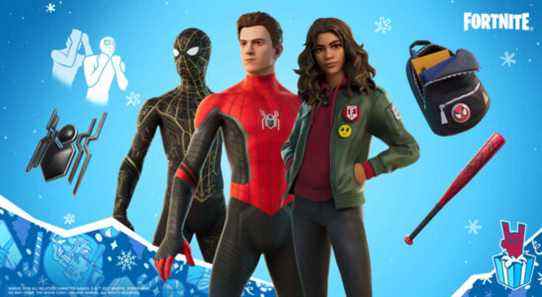 Ce qu'il y a dans la boutique d'objets Fortnite aujourd'hui, 17 décembre 2021 - Spider Man: No Way Home Skins