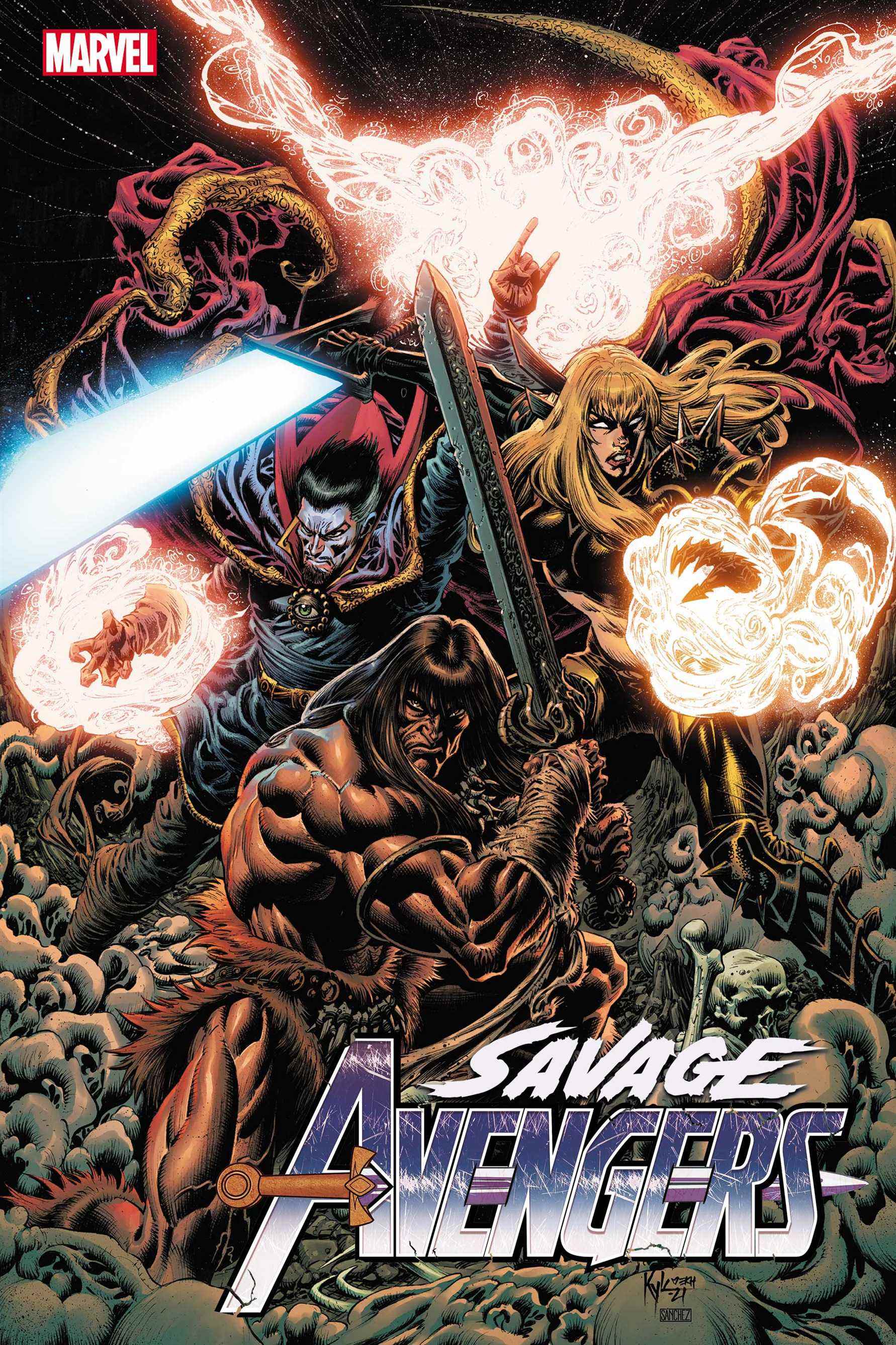 Couverture #28 de Savage Avengers