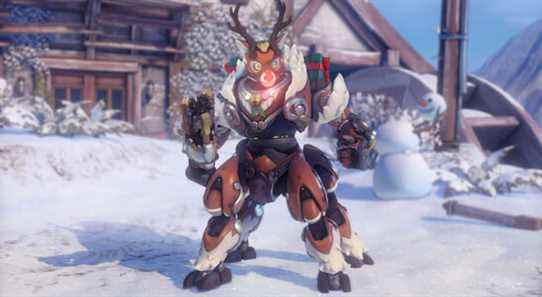 Overwatch Winter Wonderland Reindeer Osira