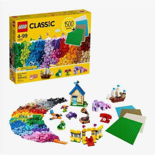 LEGO Classic Bricks Briques Plaques 11717 Jouet de Construction