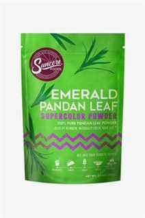 Suncore Foods Emerald Pandan Leaf Supercolor Poudre (sac de 3,5 onces)