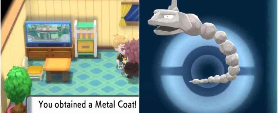 Pokemon Brilliant Diamond & Shining Pearl: Comment obtenir chaque objet de l'évolution du commerce