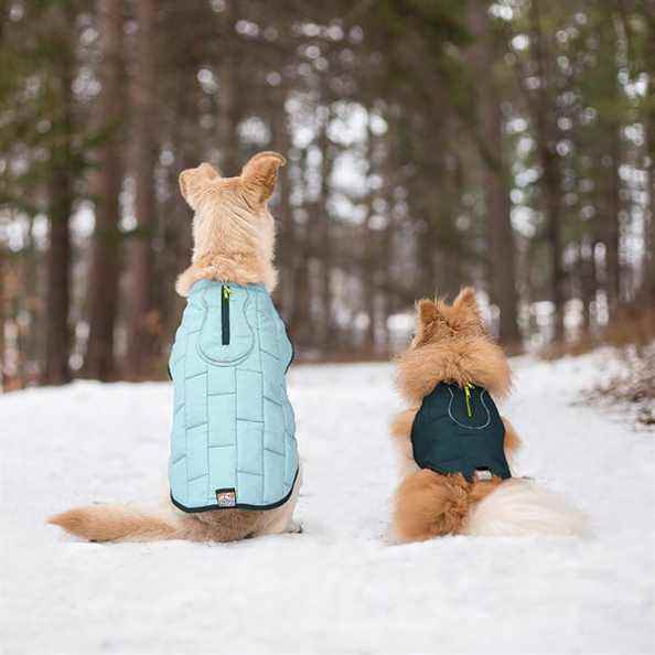 Manteau isolant matelassé réversible pour chien Kurgo Loft