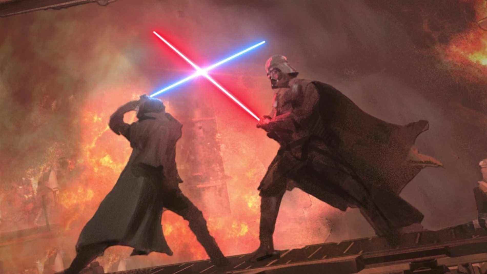 Obi-Wan Keonbi contre Dark Vador dans la nouvelle émission Star Wars Disney Plus