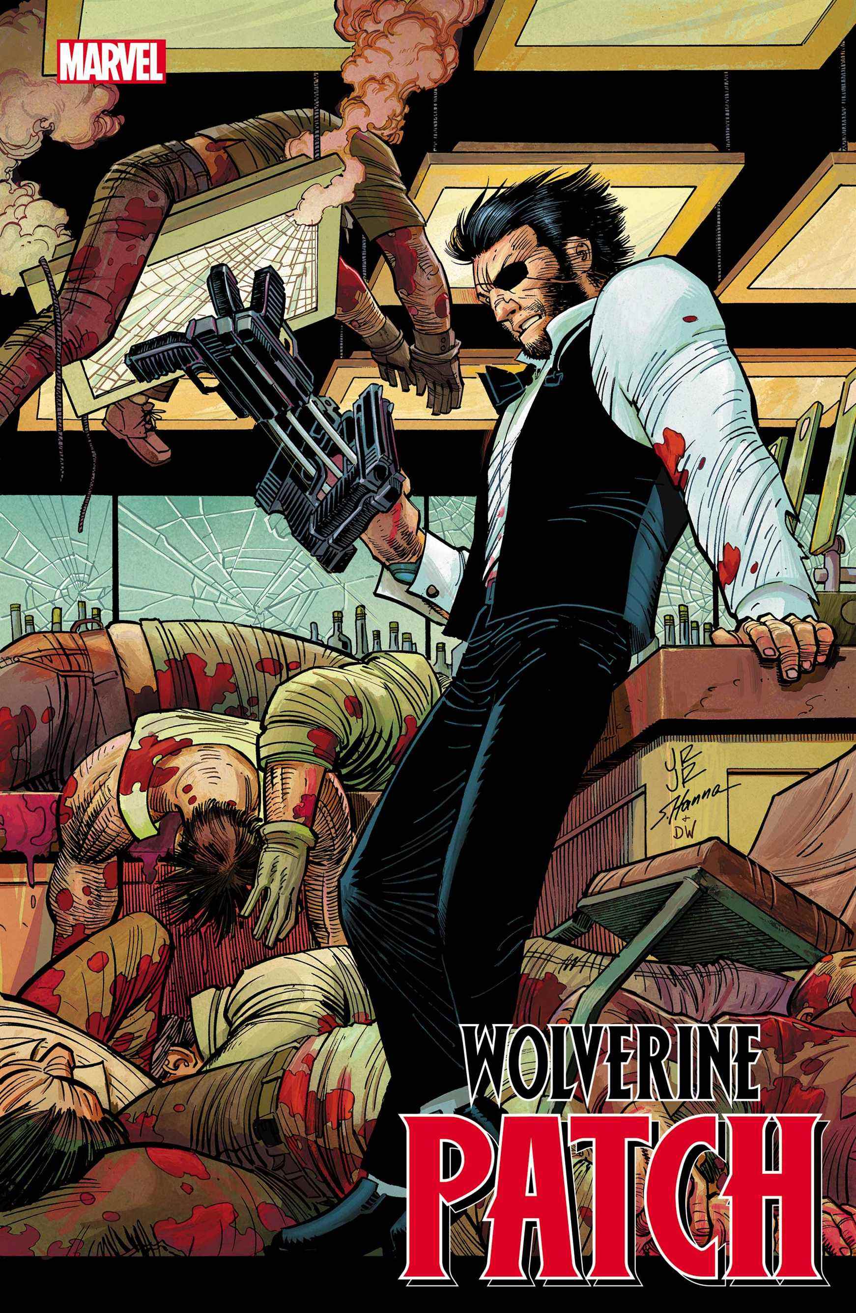Wolverine : couverture de la variante du patch n° 1