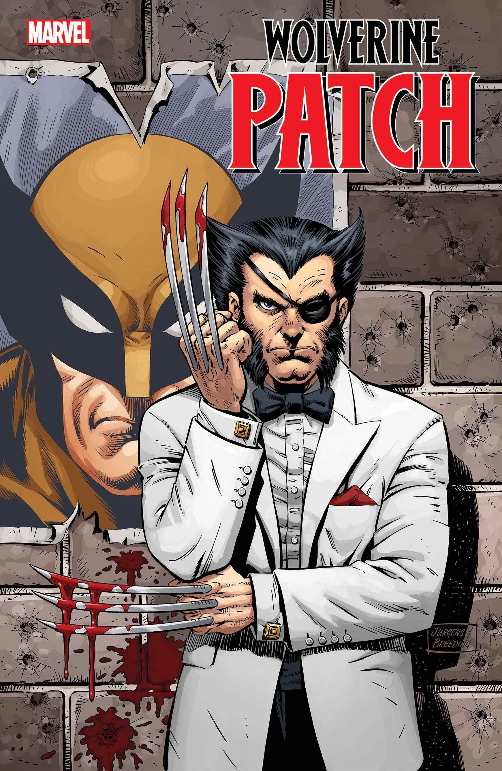 Wolverine : couverture de la variante du patch n° 1